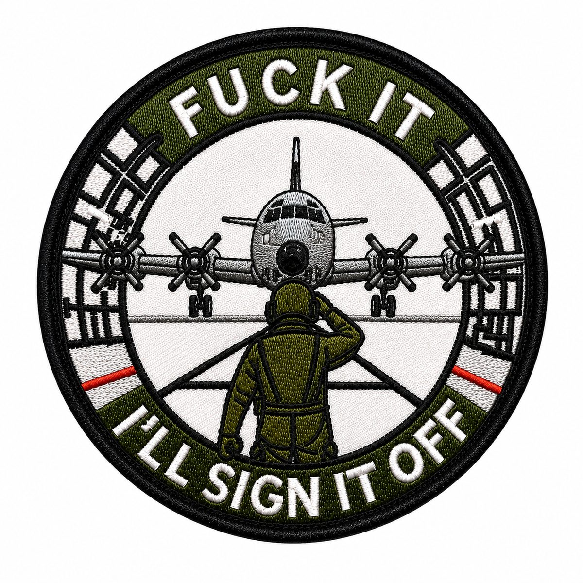 P-3 F*** It - Velcro Patch