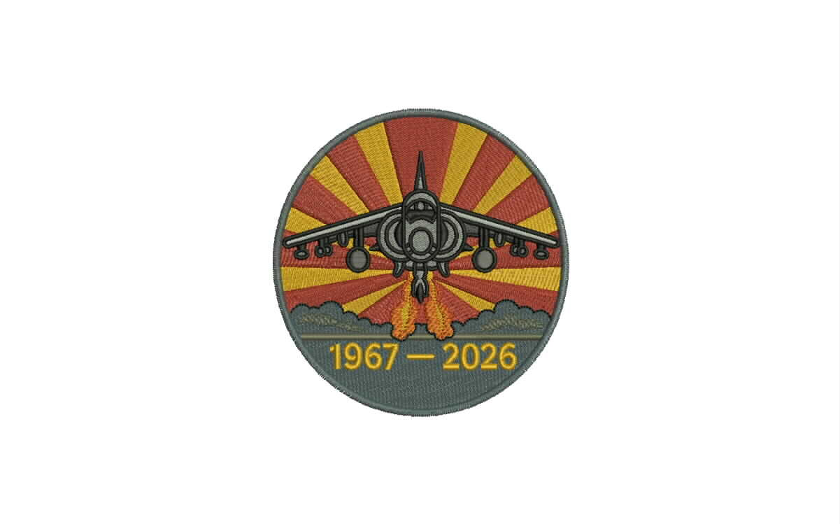 Harrier Velcro Patch