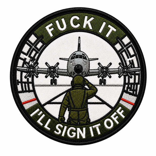 P-3 F*** It - Velcro Patch