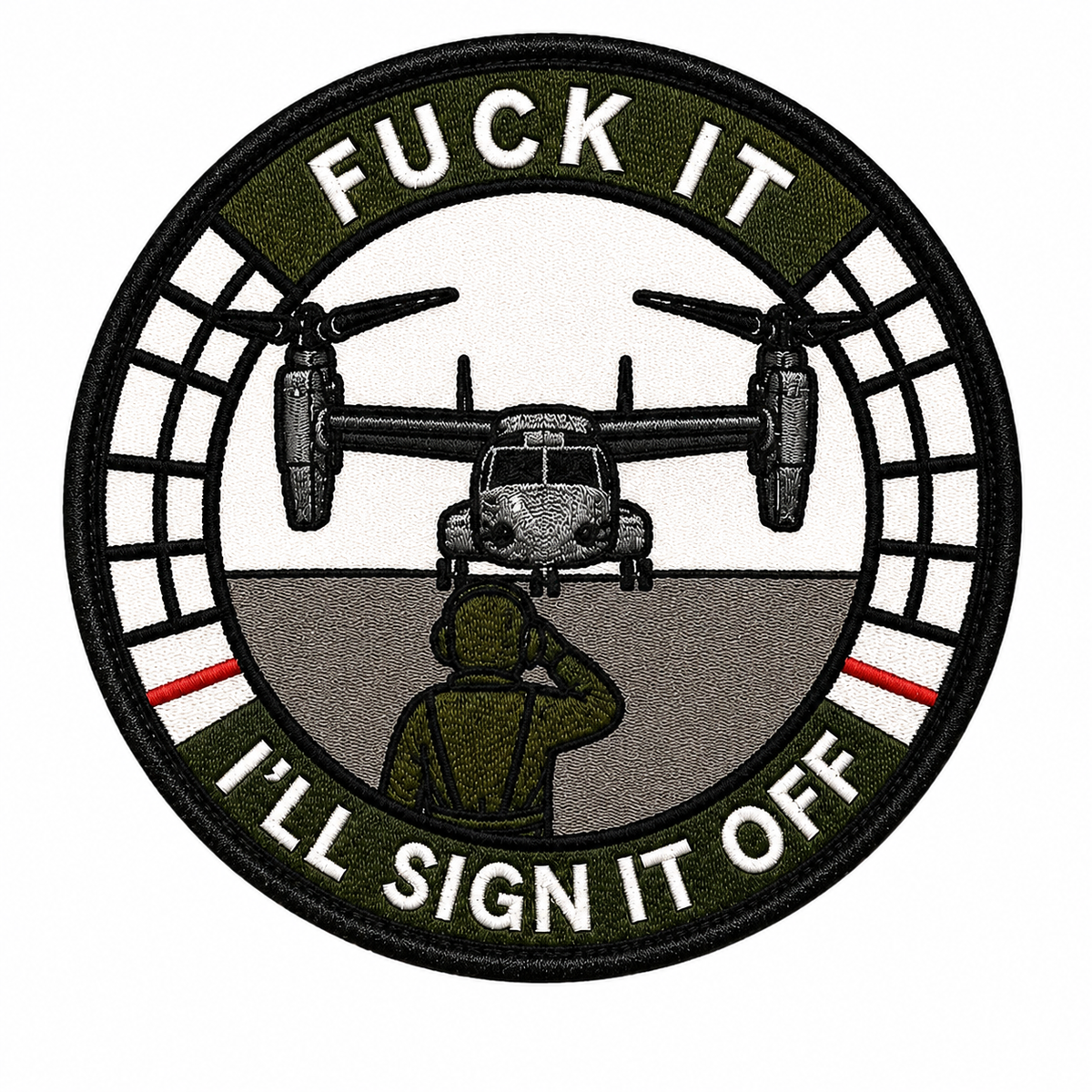V-22 F*** It - Velcro Patch