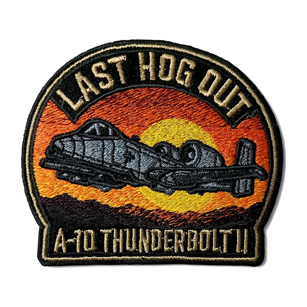 LAST HOG OUT - A-10 Thunderbolt II Patch (Presale)