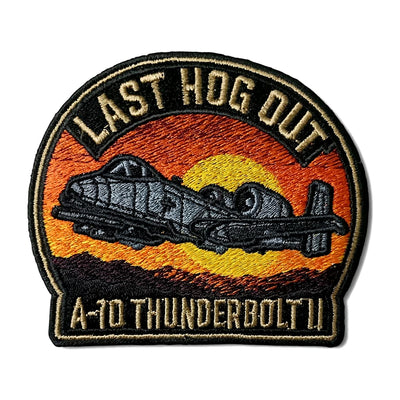 LAST HOG OUT - A-10 Thunderbolt II Patch (Presale)